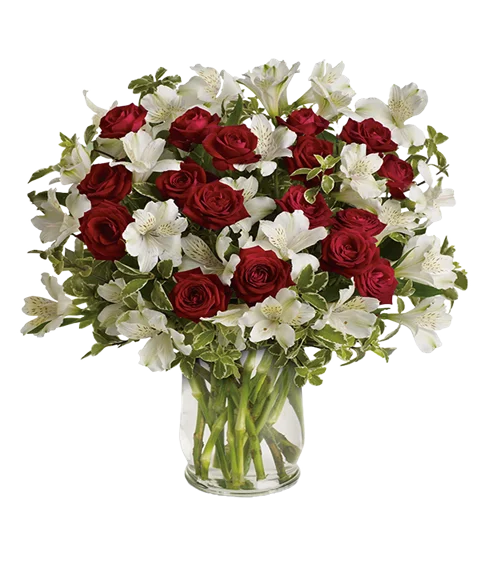 Bouquet di rose rosse